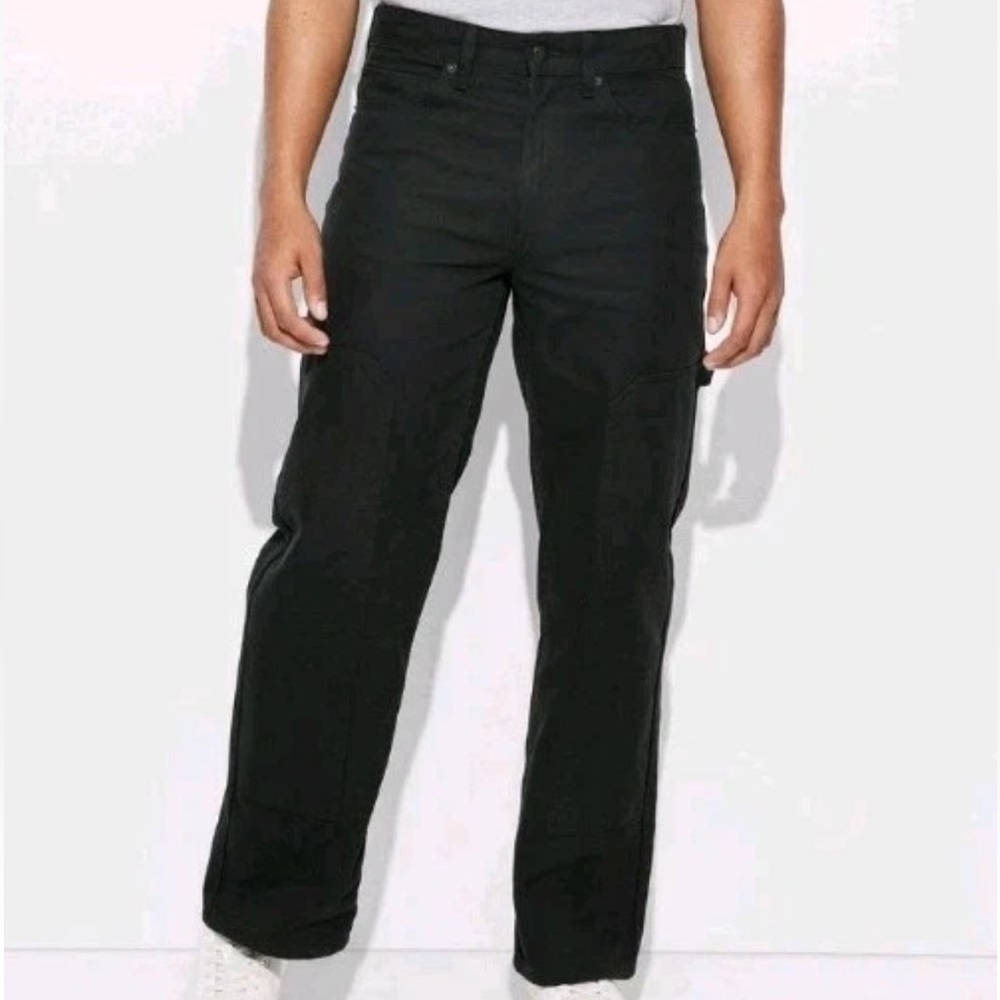 Original Use Mens Straight Leg‎ Carpenter Pants 32 X 30 Black NWT